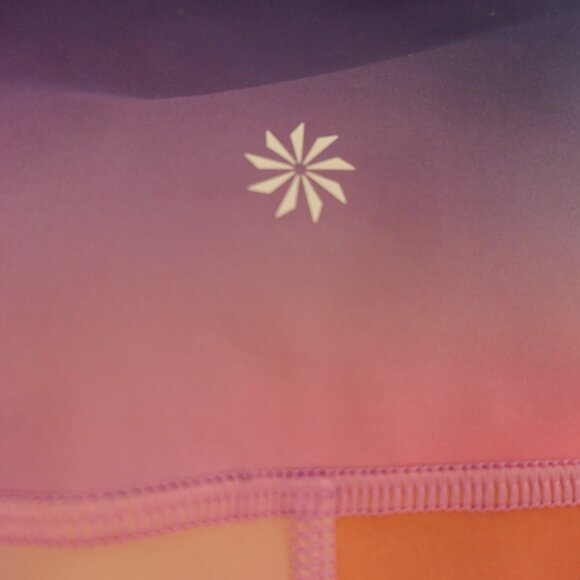 Athleta Love Proudly 7/8 Tight Rainbow Ombre - Picture 7 of 7